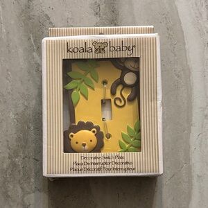 Koala Kids Decorative Switch Plate with Stripes